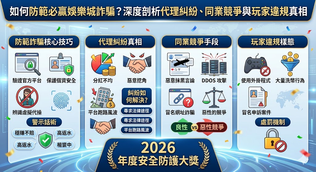 如何防範必贏娛樂城詐騙?深度剖析代理糾紛、同業競爭與玩家違規真相